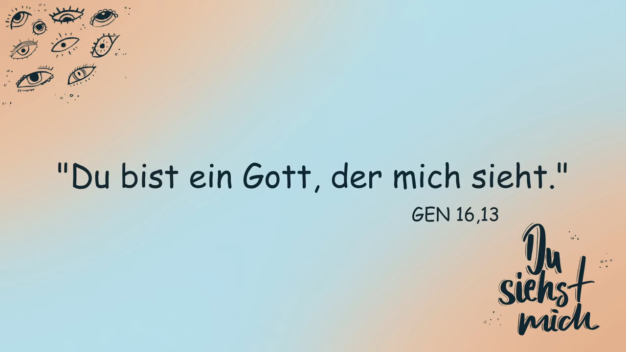 Du betrachtest gerade Du siehst mich – Lied zur Jahreslosung 2023