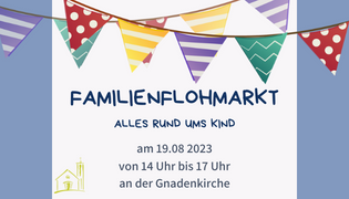 Du betrachtest gerade Familienflohmarkt am 19.08.23