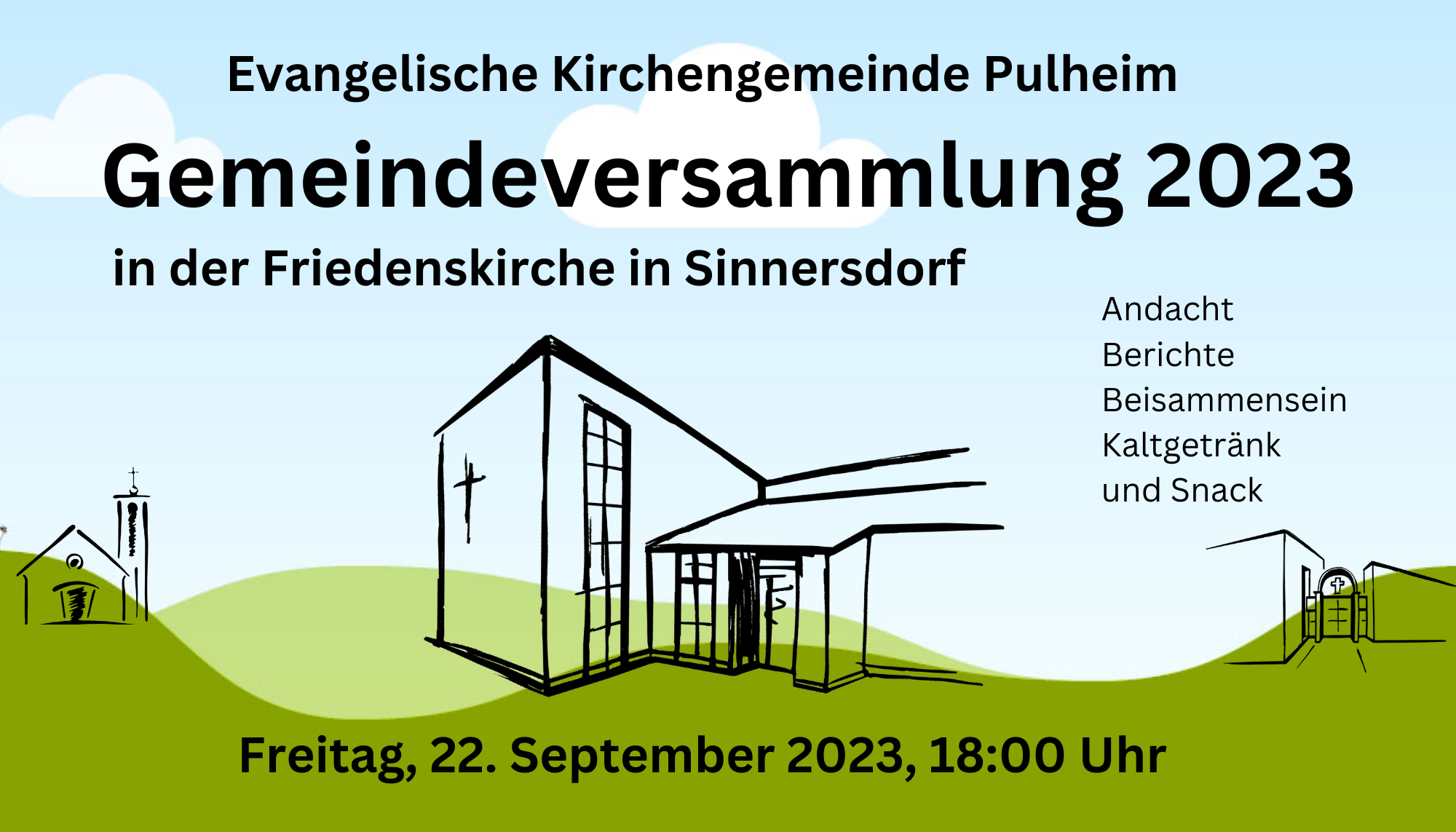 Du betrachtest gerade Einladung zur Gemeindeversammlung