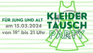Du betrachtest gerade Kleidertauschparty am 15. März