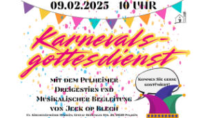 Mehr über den Artikel erfahren Karnevalsgottesdienst am 09. Februar