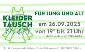 Mehr über den Artikel erfahren Kleider tauschen mit Party